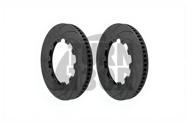 Dixcel FS Slotted Front Brake Discs Nissan R35 GTR 11-20 - 390mm 