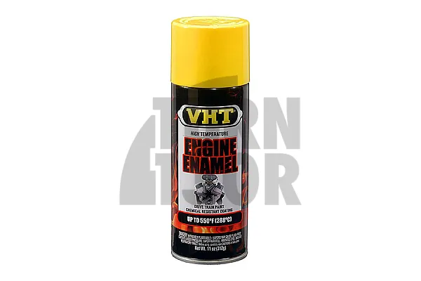 VHT Engine Enamel Paint Spray Black - Yellow - Red - Blue 