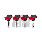 Punaiset sytytystulppapaketit S3 8P / Golf 5 - 6 GTI / Golf 6 R / Leon 2 Cupra 2.0 TFSI EA113 / EA888.1 APR