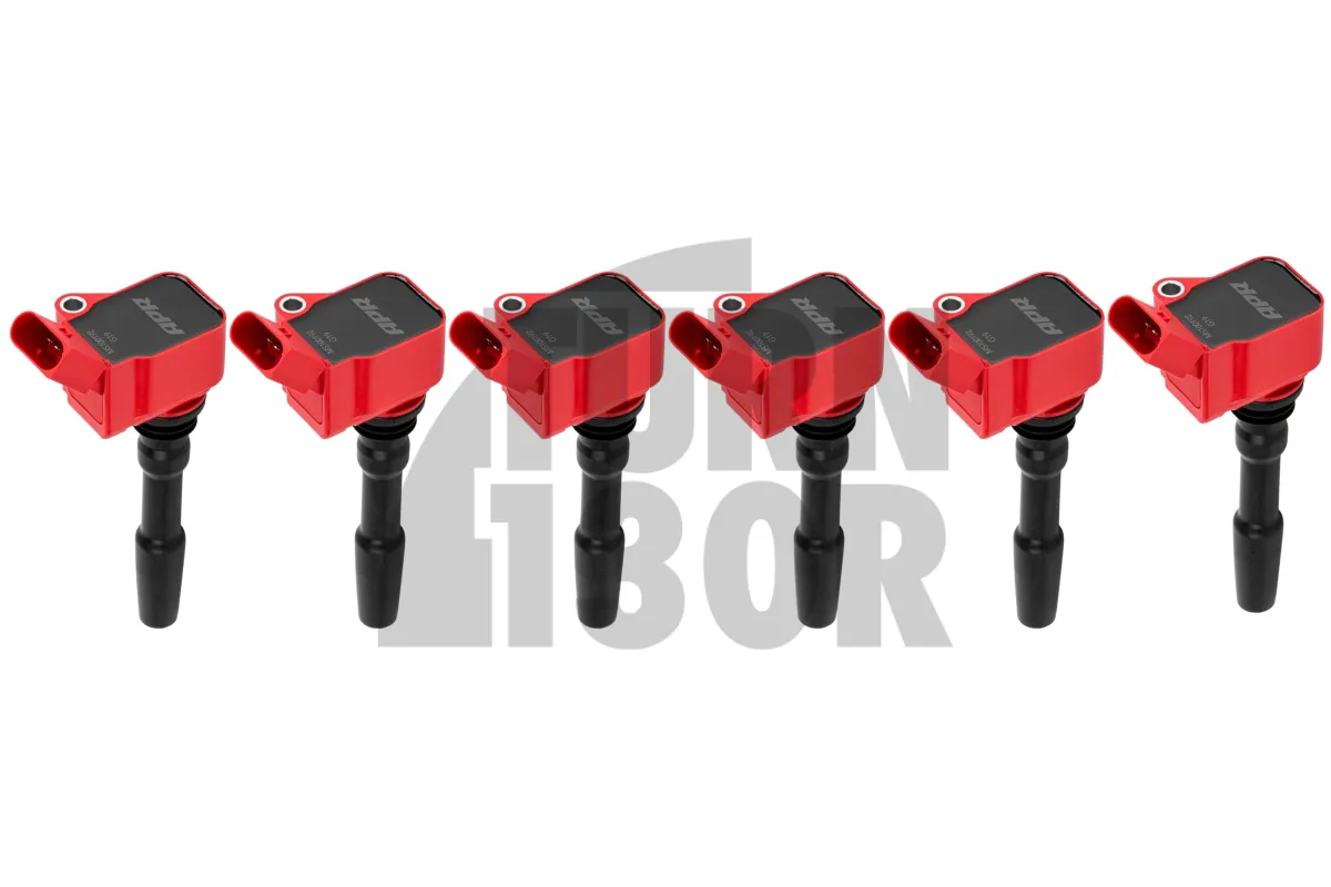 Punaiset sytytystulpat Audi S4 / RS4 B9 ja S5 / RS5 B9 2.9 / 3.0 TFSI APR