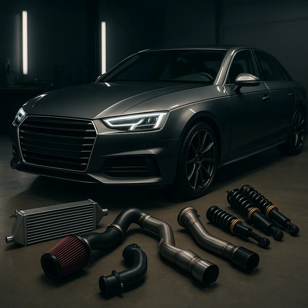 Audi A4 B9 - 2.0 TFSI 252: Tehokkuuden ja Suorituskyvyn Parantaminen
