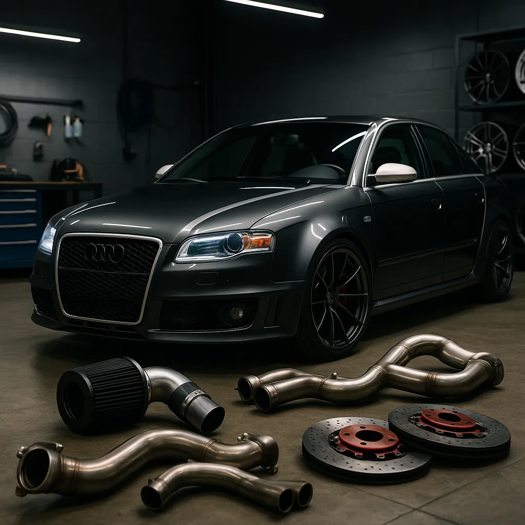 Audi RS4 B7 - Tehokkuuden ja Suorituskyvyn Jatkuva Kehitys