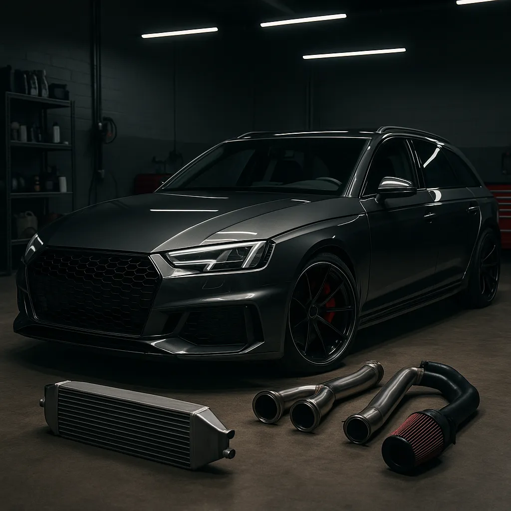 Audi RS4 B9 - 17-... 2.9 TFSI - 450: Tehoa ja Suorituskykyä