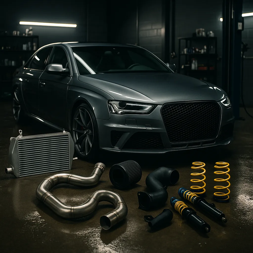 Audi RS4 B8 - Tehosta Suorituskykyä ja Mukavuutta